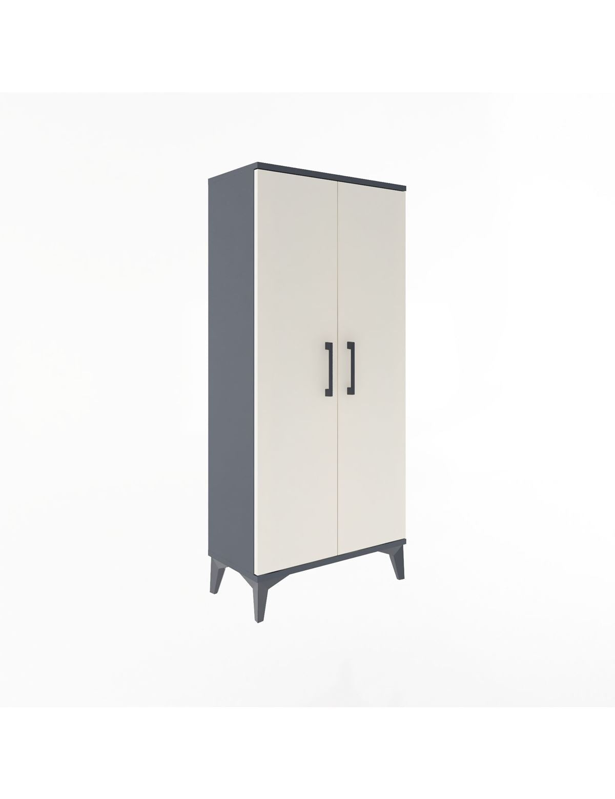 Arges Dolap 2 Raflı 2 Kapaklı 60x30x134 - S17M067V4A