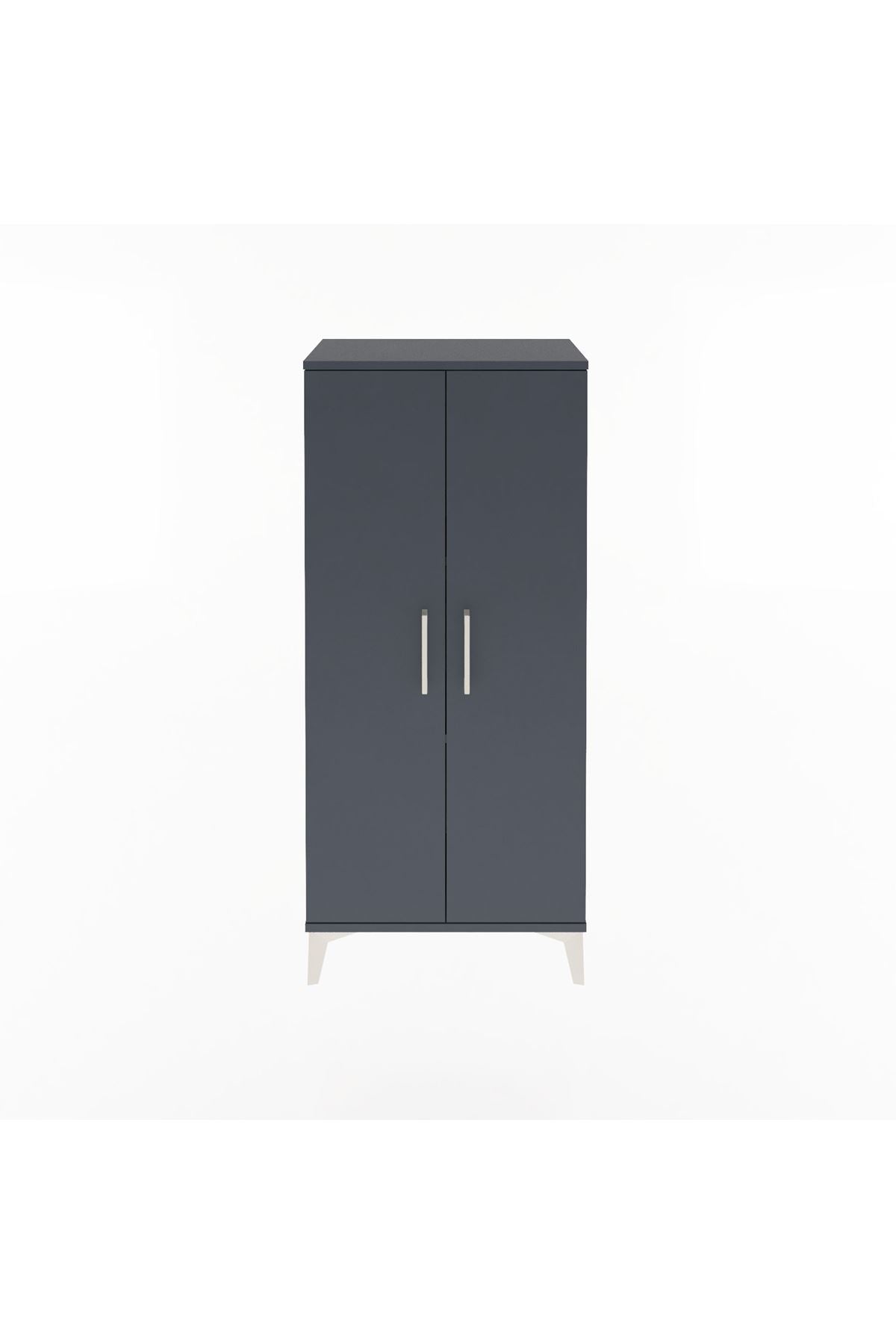Arges Dolap 2 Raflı 2 Kapaklı 60x30x134 - S17M067V5A