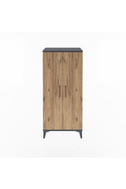 Arges Dolap 2 Raflı 2 Kapaklı 60x30x134 - S17M067V6A