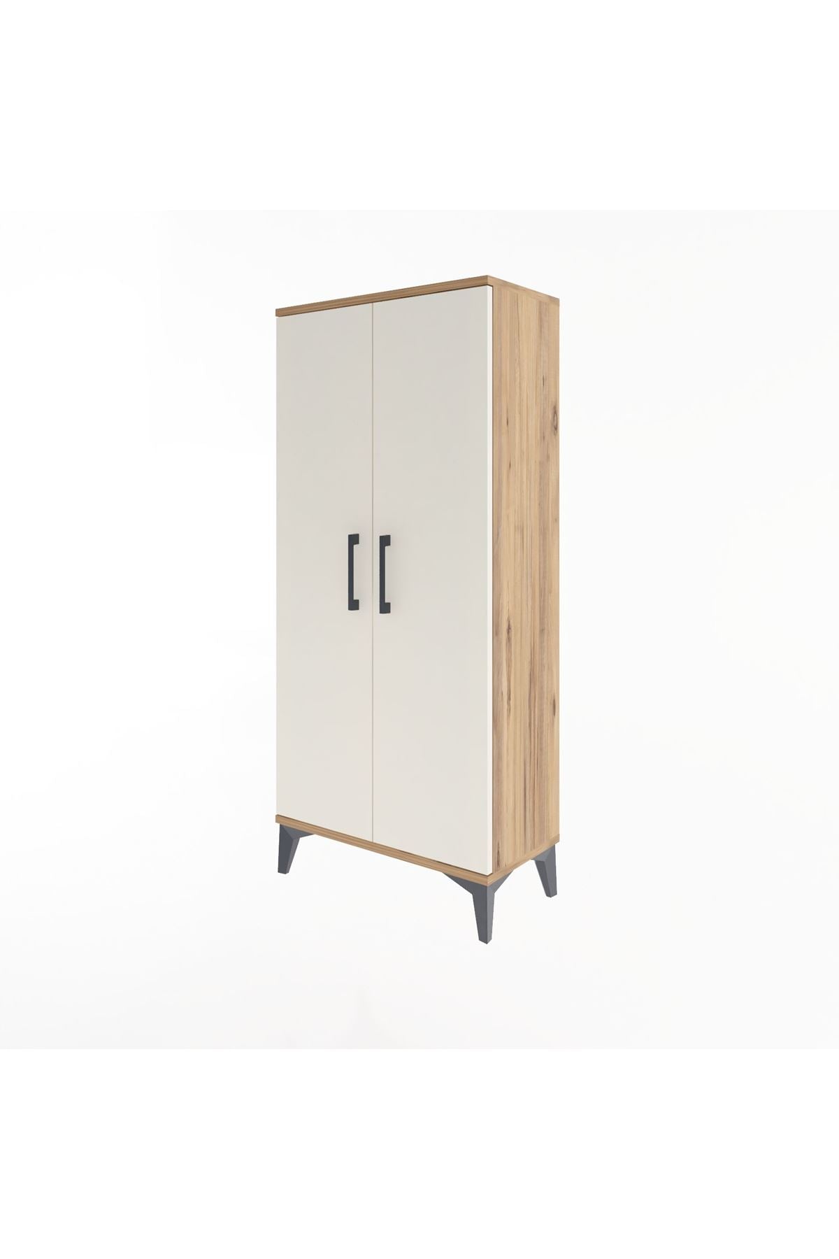 Arges Dolap 2 Raflı 2 Kapaklı 60x30x134 - S17M067V7A
