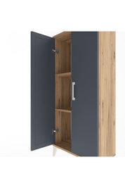 Arges Dolap 2 Raflı 2 Kapaklı 60x30x134 - S17M067V8A