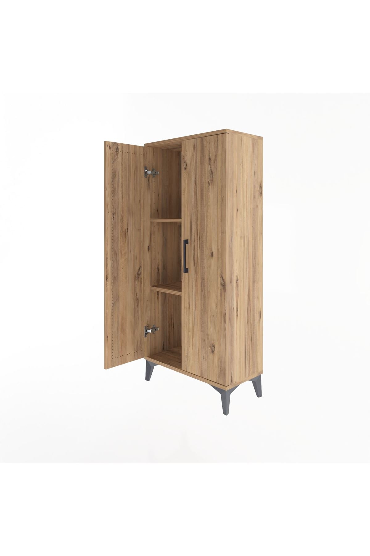 Arges Dolap 2 Raflı 2 Kapaklı 60x30x134 - S17M067V9A