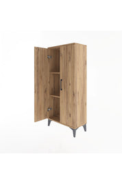 Arges Dolap 2 Raflı 2 Kapaklı 60x30x134 - S17M067V9A