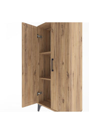Arges Dolap 2 Raflı 2 Kapaklı 60x30x134 - S17M067V9A