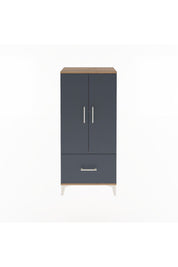 Arges Dolap 2 Raflı Tek Çekmeceli 2 Kapaklı 60x30x134 - S17M068V8A