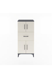 Arges Dolap Tek Raflı Tek Çekmeceli 4 Kapaklı 60x30x134 - S17M069V4A