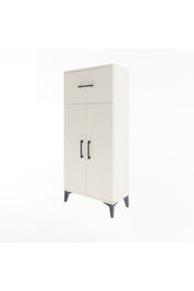 Arges Dolap 2 Raflı Tek Çekmeceli 2 Kapaklı 60x30x134 - S17M070V1A