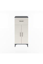 Arges Dolap 2 Raflı Tek Çekmeceli 2 Kapaklı 60x30x134 - S17M070V4A