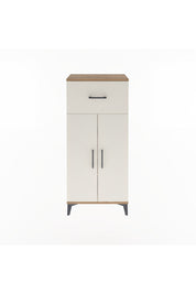Arges Dolap 2 Raflı Tek Çekmeceli 2 Kapaklı 60x30x134 - S17M070V7A