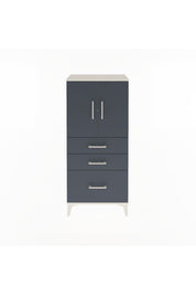 Arges Dolap 2 Raflı 3 Çekmeceli 2 Kapaklı 60x30x134 - S17M072V2A