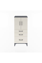 Arges Dolap 2 Raflı 3 Çekmeceli 2 Kapaklı 60x30x134 - S17M072V4A