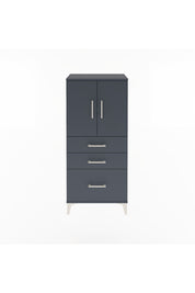 Arges Dolap 2 Raflı 3 Çekmeceli 2 Kapaklı 60x30x134 - S17M072V5A
