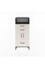 Arges Dolap 2 Raflı 3 Çekmeceli 2 Kapaklı 60x30x134