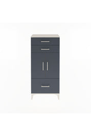 Arges Dolap 2 Raflı 3 Çekmeceli 2 Kapaklı 60x30x134 - S17M074V2A