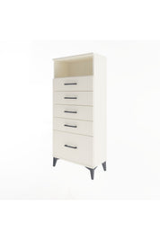 Arges Dolap Tek Raflı 5 Çekmeceli 60x30x134 - S17M077V1A