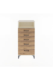 Arges Dolap Tek Raflı 5 Çekmeceli 60x30x134 - S17M077V3A
