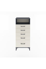 Arges Dolap Tek Raflı 5 Çekmeceli 60x30x134 - S17M077V4A