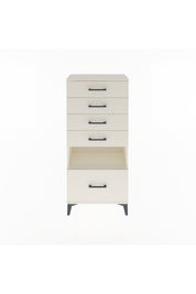 Arges Dolap Tek Raflı 5 Çekmeceli 60x30x134 - S17M078V1A