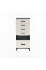 Arges Dolap Tek Raflı 5 Çekmeceli 60x30x134 - S17M078V4A