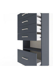 Arges Dolap Tek Raflı 5 Çekmeceli 60x30x134 - S17M078V5A