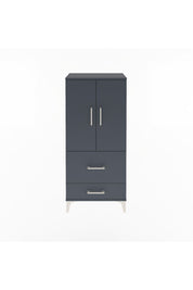 Arges Dolap Tek Raflı 2 Çekmeceli 2 Kapaklı 60x30x134 - S17M079V5A