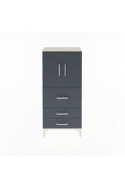 Arges Dolap Tek Raflı 3 Çekmeceli 2 Kapaklı 60x30x134 - S17M080V2A