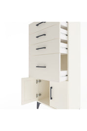 Arges Dolap 4 Çekmeceli 2 Kapaklı 60x30x134 - S17M085V1A