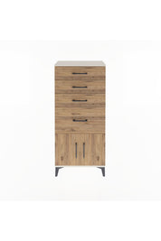 Arges Dolap 4 Çekmeceli 2 Kapaklı 60x30x134 - S17M085V3A