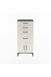 Arges Dolap 4 Çekmeceli 2 Kapaklı 60x30x134 - S17M085V4A