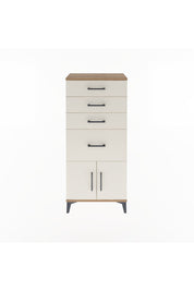 Arges Dolap 4 Çekmeceli 2 Kapaklı 60x30x134 - S17M085V7A