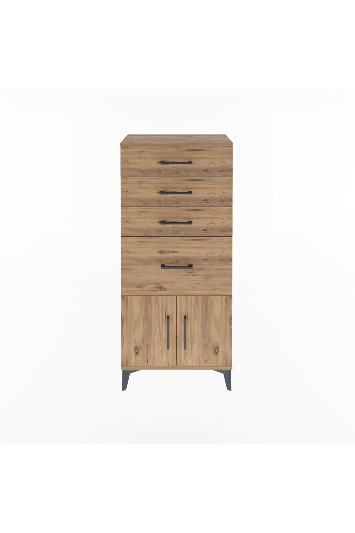 Arges Dolap 4 Çekmeceli 2 Kapaklı 60x30x134 - S17M085V9A