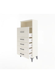 Arges Dolap Tek Raflı 5 Çekmeceli 60x30x134 - S17M086V1A
