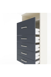 Arges Dolap Tek Raflı 5 Çekmeceli 60x30x134 - S17M086V2A