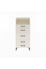 Arges Dolap Tek Raflı 5 Çekmeceli 60x30x134 - S17M087V1A