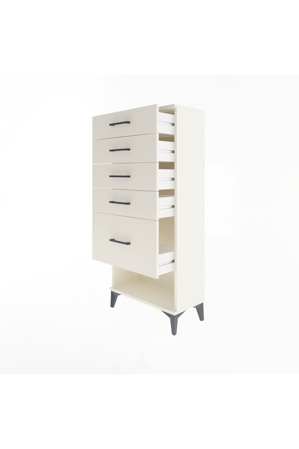 Arges Dolap 5 Çekmeceli 60x30x134 - S17M088V1A