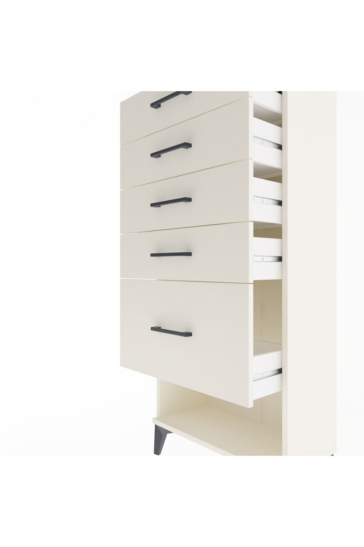 Arges Dolap 5 Çekmeceli 60x30x134 - S17M088V1A