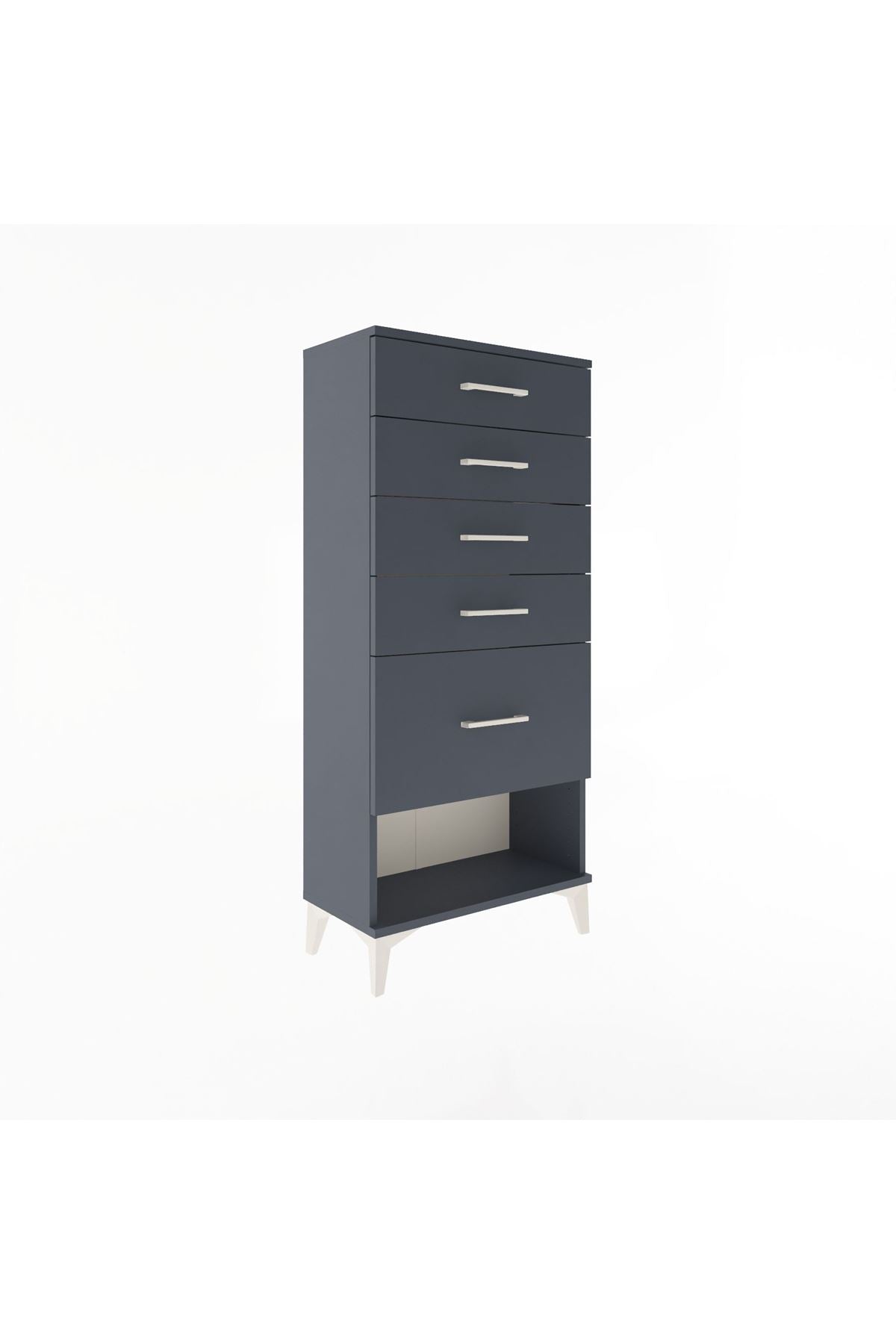 Arges Dolap 5 Çekmeceli 60x30x134 - S17M088V5A