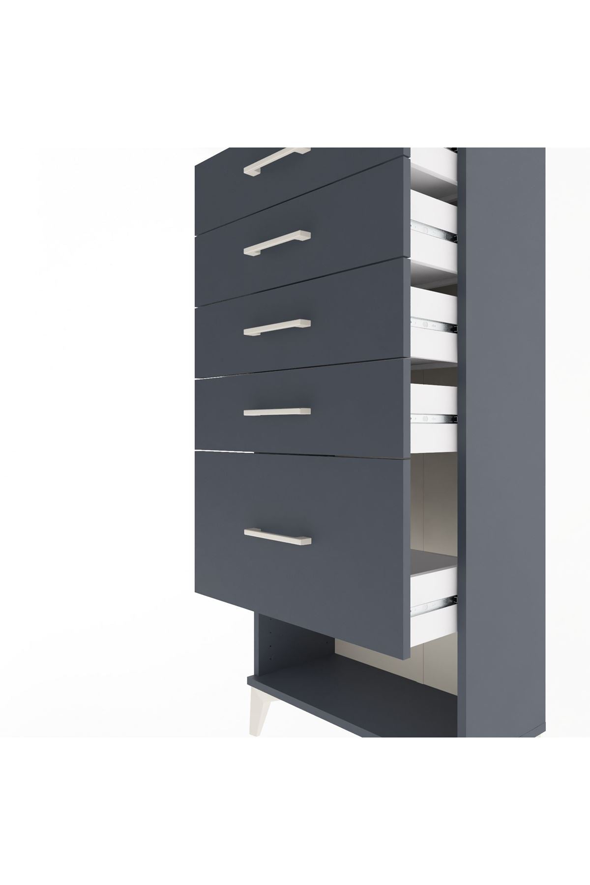 Arges Dolap 5 Çekmeceli 60x30x134 - S17M088V5A