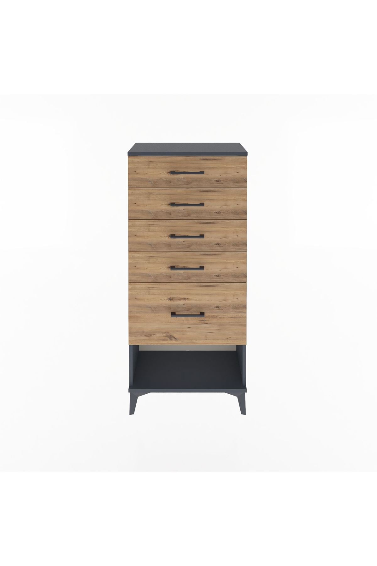 Arges Dolap 5 Çekmeceli 60x30x134 - S17M088V6A