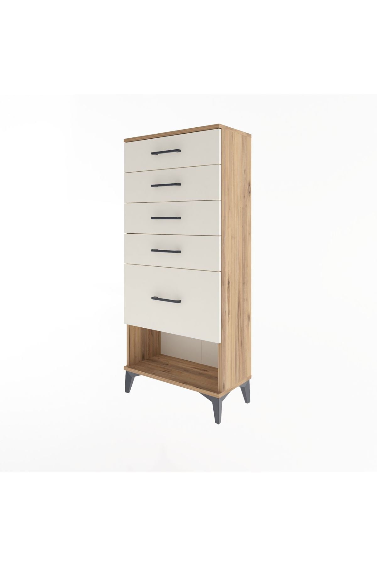 Arges Dolap 5 Çekmeceli 60x30x134 - S17M088V7A