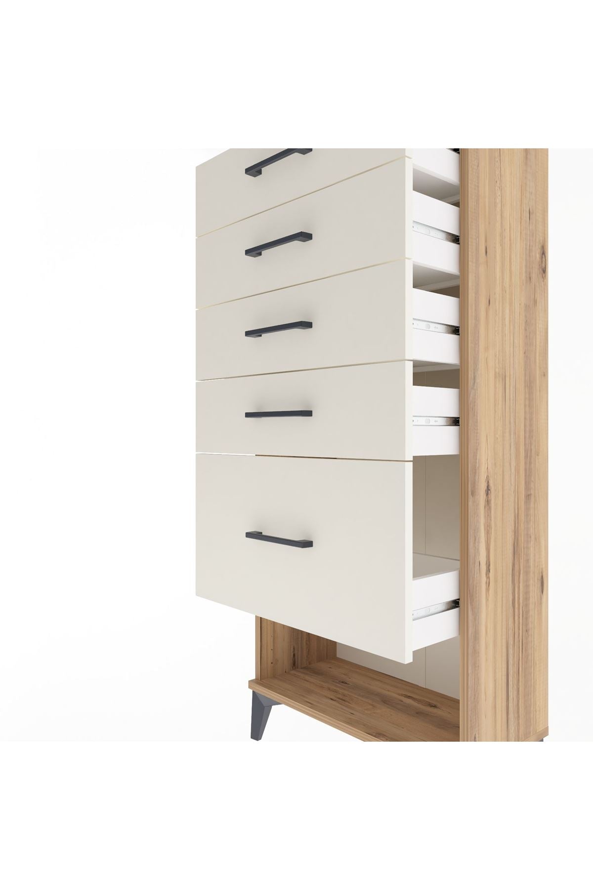 Arges Dolap 5 Çekmeceli 60x30x134 - S17M088V7A