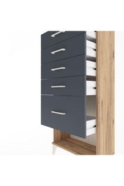 Arges Dolap 5 Çekmeceli 60x30x134 - S17M088V8A