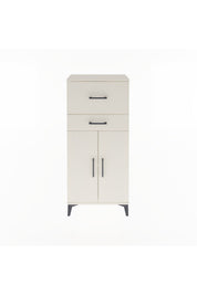 Arges Dolap Tek Raflı 2 Çekmeceli 2 Kapaklı 60x30x134 - S17M089V1A