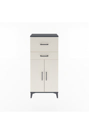 Arges Dolap Tek Raflı 2 Çekmeceli 2 Kapaklı 60x30x134 - S17M089V4A