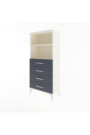 Arges Dolap 2 Raflı 4 Çekmeceli 60x30x134 - S17M053V2A