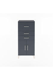 Arges Dolap Tek Raflı 3 Çekmeceli 2 Kapaklı 60x30x134 - S17M090V5A