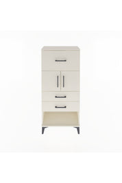 Arges Dolap Tek Raflı 3 Çekmeceli 2 Kapaklı 60x30x134 - S17M091V1A