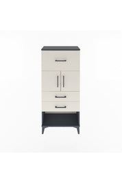Arges Dolap Tek Raflı 3 Çekmeceli 2 Kapaklı 60x30x134 - S17M091V4A