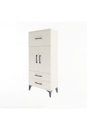Arges Dolap 2 Raflı 3 Çekmeceli 2 Kapaklı 60x30x134 - S17M092V1A