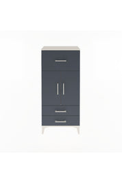 Arges Dolap 2 Raflı 3 Çekmeceli 2 Kapaklı 60x30x134 - S17M092V2A